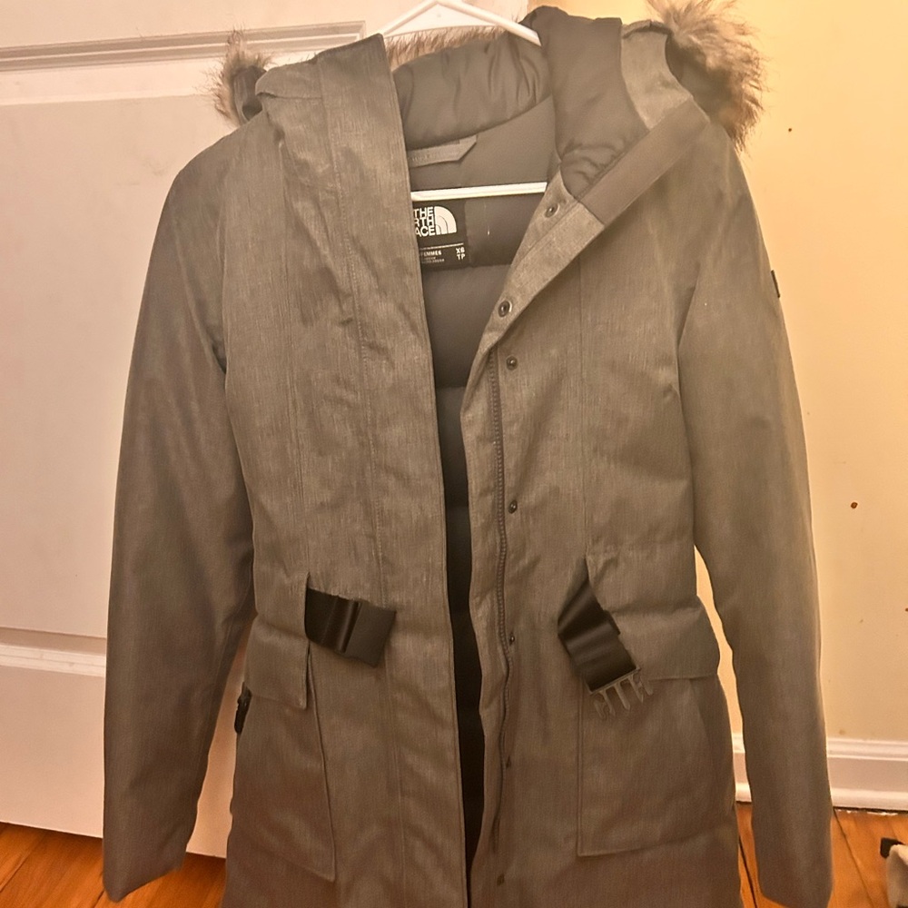 The North Face Womens Gray Parka